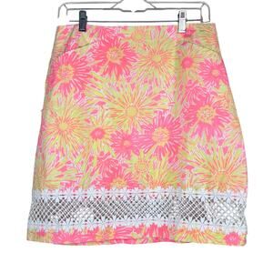 Lilly Pulitzer Corrie Sunkissed Mini Pencil Skirt 6